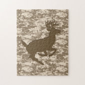 Desert Digital Camouflage Deer Camo Pattern Legpuzzel (Verticaal)