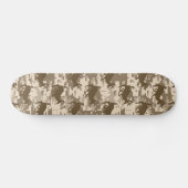 Desert Digital Camouflage Deer Camo Pattern Persoonlijk Skateboard (Horizontaal)