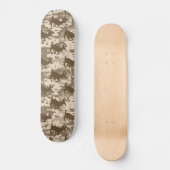 Desert Digital Camouflage Deer Camo Pattern Persoonlijk Skateboard (Voorkant)