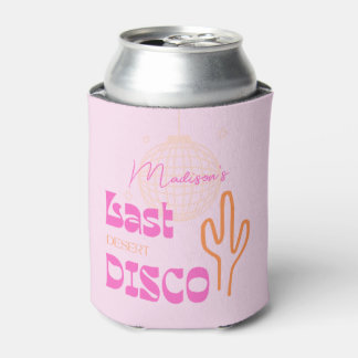 Desert Disco Bachelorette Party Pink & Oranje Blikjeskoeler