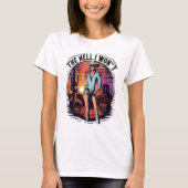 Desert Diva: Cowgirl Charm T-shirt (Voorkant)