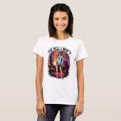 Desert Diva: Cowgirl Charm T-shirt (Voorkant volledig)