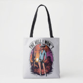 Desert Diva: Cowgirl Charm Tote Bag (Voorkant)