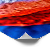 Desert Dragon Lizard Design Poster (Hoek)