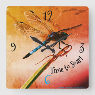 *'Desert Dragonfly' ontwerp, Vierkante Klok