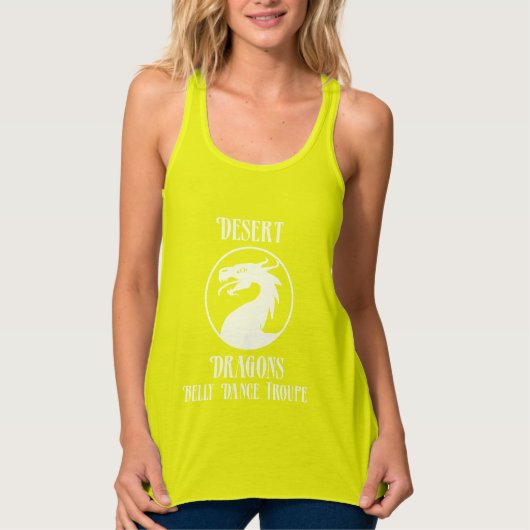Desert Dragons Belly Dance Troupe Tank Top (Voorkant)