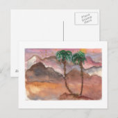 Desert Dreams Briefkaart (Voorkant / Achterkant)