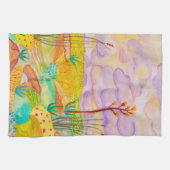 Desert Dreams Garden Waterverf New Mexico Theedoek (Horizontaal)