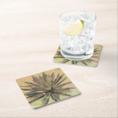 Desert Dreams | Groen Plant Kartonnen Onderzetters (Insitu)