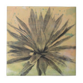 Desert Dreams | Groen Plant Tegeltje (Voorkant)