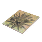 Desert Dreams | Groen Plant Tegeltje (Zijkant)