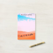 Desert dreams, Sand tales Post-it® Notes (Op bureau)