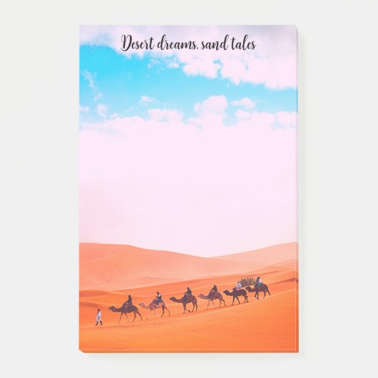 Desert dreams, Sand tales Post-it® Notes (Voorkant)