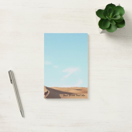 Desert Dreams, Sand Tales  V2 Post-it® Notes (Kantoor)