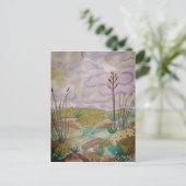 Desert Dreams Waterverf New Mexico Briefkaart (Staand voorkant)