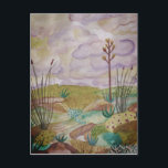 Desert Dreams Waterverf New Mexico Briefkaart<br><div class="desc">Waterverf schilderij geïnspireerd door een bezoek aan New Mexico. Handschilderd door mij voor jou. Voeg of geef uw eigen tekst toe als u het wilt aanpassen. Bekijk mijn winkel voor meer leuke spullen!</div>