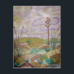 Desert Dreams Waterverf New Mexico Briefkaart<br><div class="desc">Waterverf schilderij geïnspireerd door een bezoek aan New Mexico. Handschilderd door mij voor jou. Voeg of geef uw eigen tekst toe als u het wilt aanpassen. Bekijk mijn winkel voor meer leuke spullen!</div>