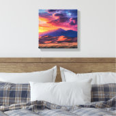 Desert Dreamscape Canvas Afdruk (Insitu (Slaapkamer))