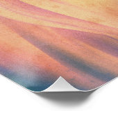 Desert Dreamscape (surrealistische Saguaro Cacti k Perfect Poster (Hoek)