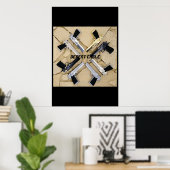 Desert Eagles Poster (Thuiskantoor)