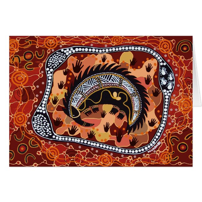 Desert Echidna Dreaming (Voorkant Horizontaal)