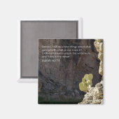 Desert Faith Collection Isaiah 43:19 KJV Magneet (Voorkant / Achterkant)