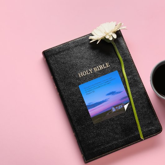 Desert Faith Collection – Psalm 23:1-2 Sticker