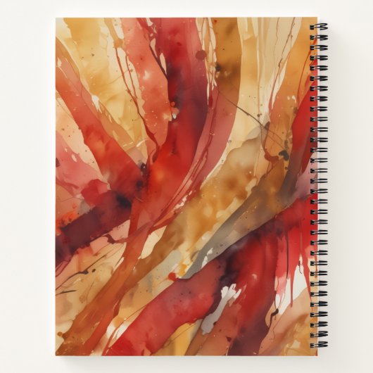 Desert Fire Notitieboek (Achterkant)