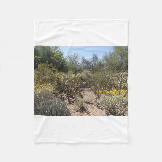 Desert Fleece Deken (Voorkant)
