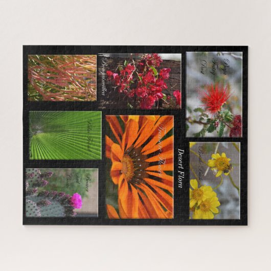 Desert Flora Puzzle Legpuzzel (Horizontaal)