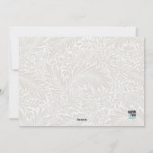 Desert Floral Feestdagenkaart (Achterkant)