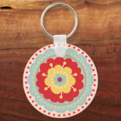 Desert Flower Sleutelhanger (Achterkant)