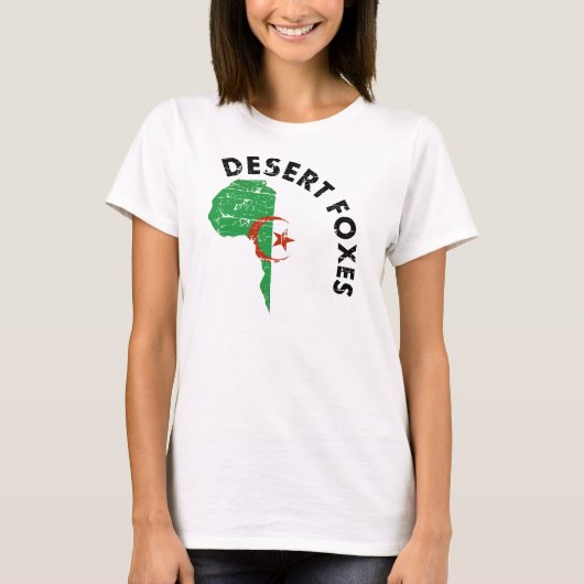 Desert Foxes Algerije T-shirt (Voorkant)