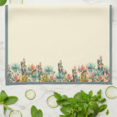 Desert Garden Succulents Cactus Agave Theedoek (Gevouwen)