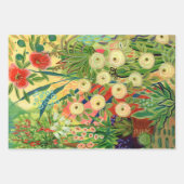 Desert Garden Wrapping Paper Flat Sheet Set van 3 (Voorkant 3)