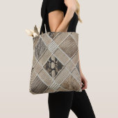 Desert Glint Luxe Slangenleer Tote tas (Dichtbij)