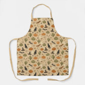 Desert Green Cactus Halloween  Schort (Voorkant)