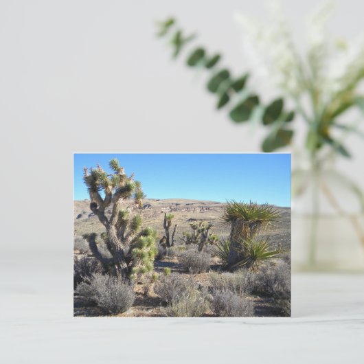 Desert Greenery Briefkaart (Staand voorkant)