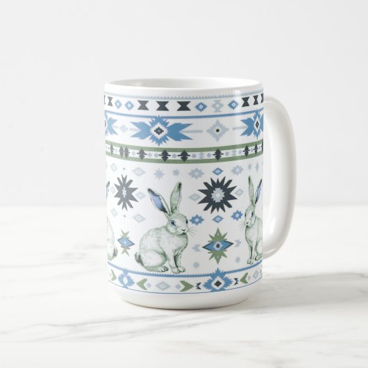 Desert Hares Coffee Mok (Voorkant rechts)