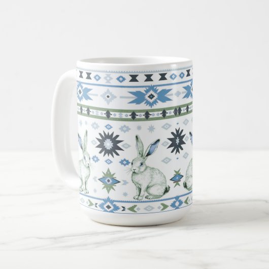 Desert Hares Coffee Mok (Voorkant links)