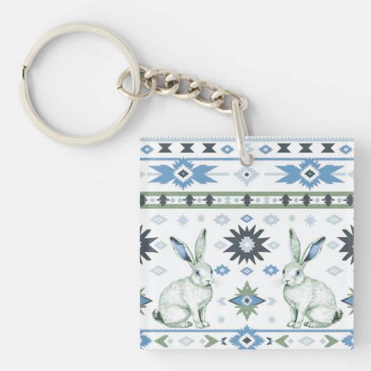 Desert Hares Sleutelhanger (voorkant)