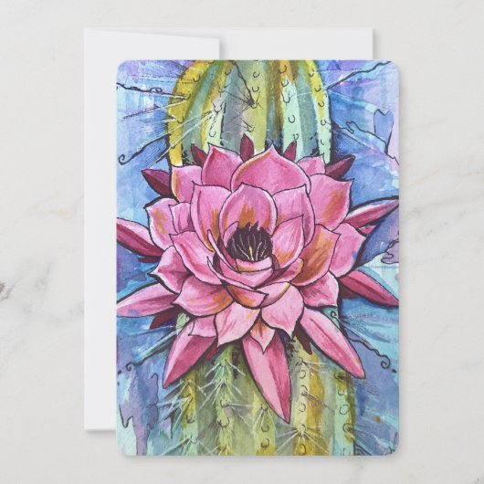 Desert Heart Feestdagenkaart (Voorkant)