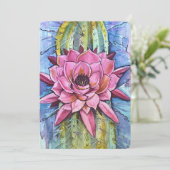 Desert Heart Feestdagenkaart (Staand voorkant)