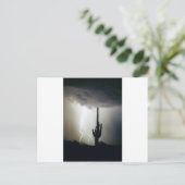 Desert Highlands Lightning Briefkaart (Staand voorkant)