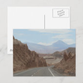 Desert Highway, Atacama woestijn, Chili Briefkaart (Voorkant / Achterkant)