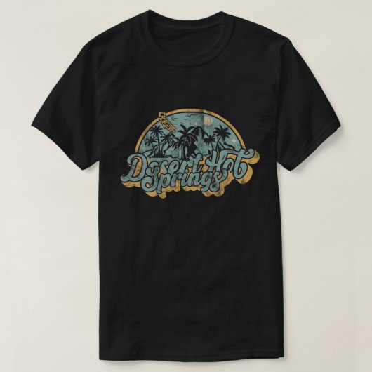 Desert Hot Springs, Californië T-shirt (Design voorkant)