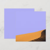 Desert Invitation Kaart (Voorkant / Achterkant)