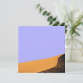 Desert Invitation Kaart (Staand voorkant)