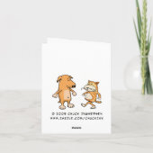 Desert Island note card (blanco binnenin) Kaart (Achterkant)