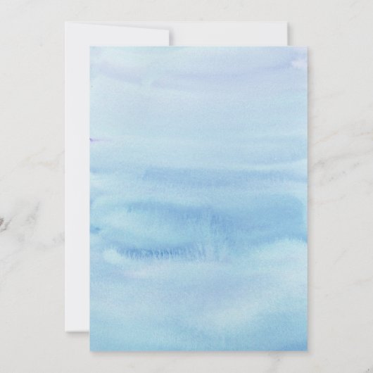 Desert Island | Uitnodiging zomervakantie (Achterkant)